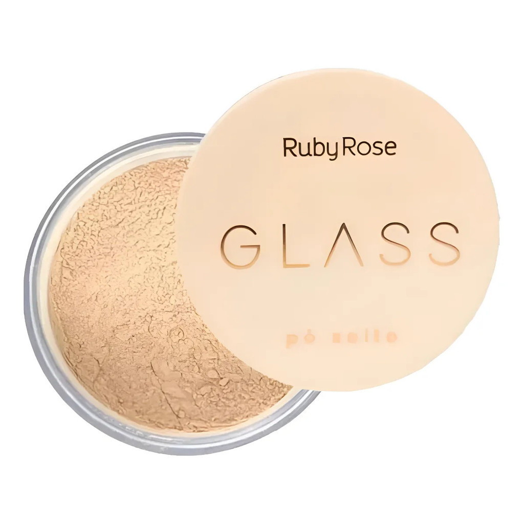 Pó Solto Glass by Ruby Rose - HB862 Com Acabamento Aveludado GPF01