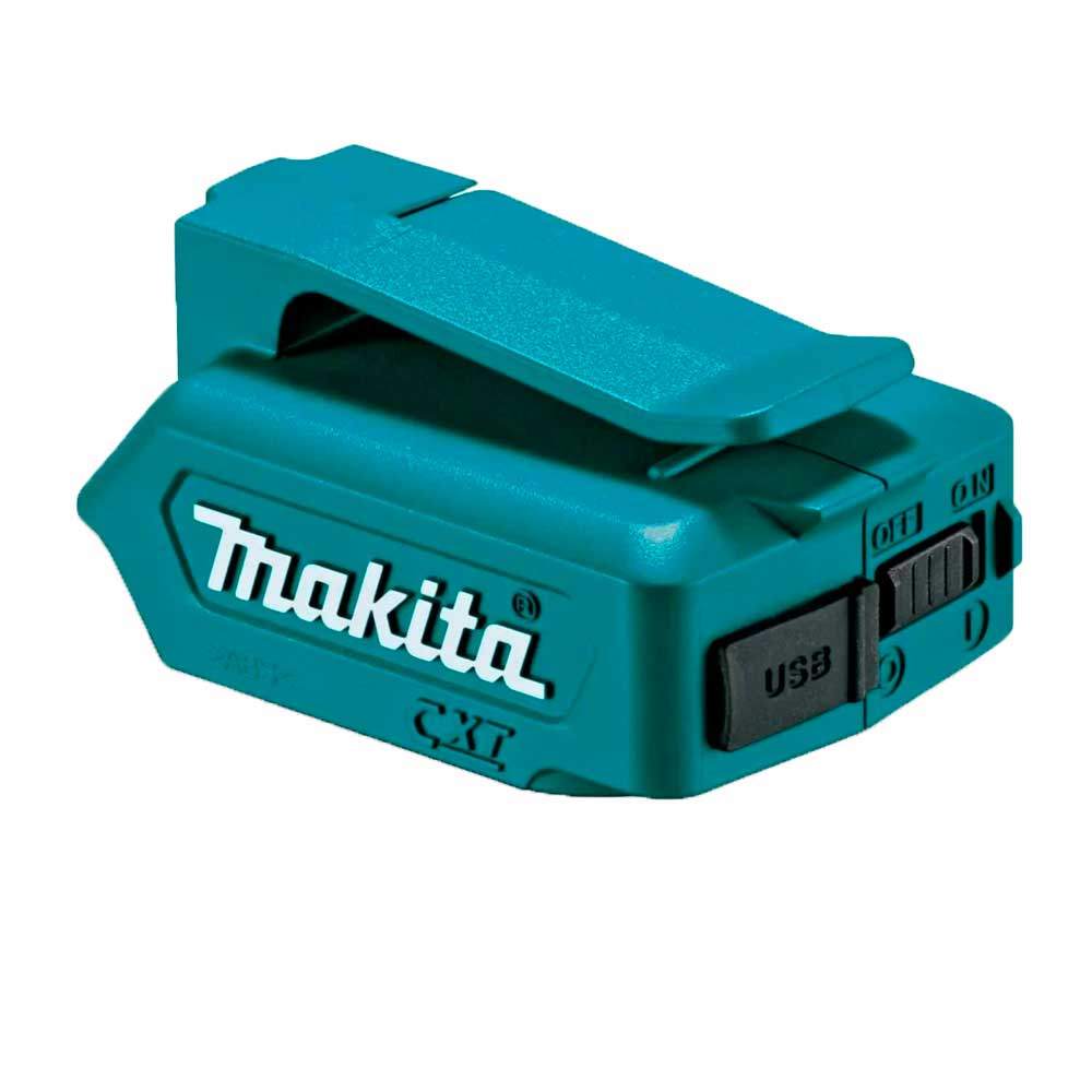 Adaptador  USB  PBaterias 14,4v e 18v  Cxt Makita - ADP058v