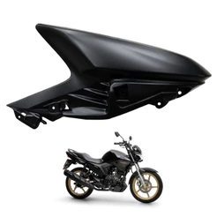 Carenagem Capa Aba Tanque Direito Ybr150 Factor Dx 150 2025 Preto Metálico