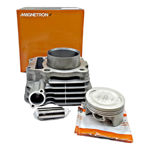 KIT CILINDRO PISTAO ANEIS MAGNETRON YAMAHA FAZER 250 / LANDER 250 / TENERE 250 ( PRATA )