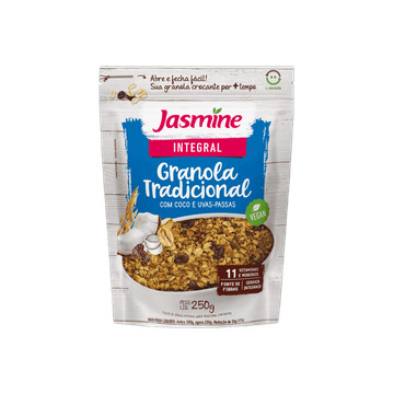 Jasmine Granola Tradicional com Coco e Uvas-Passas