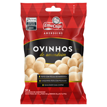 Ovinhos De Amendoim Elma Chips