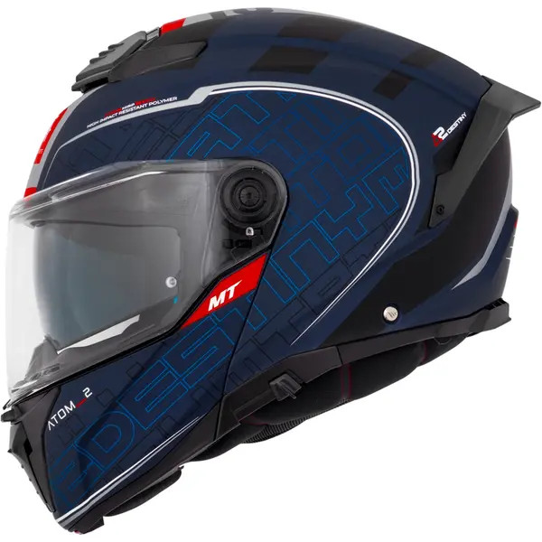 Capacete MT Helmets Atom 2 SV Destiny C7 Fosco em Oferta na Shopee