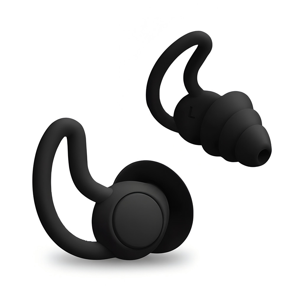 Tampão De Ouvido Protetor Auricular Silicone Antirruído