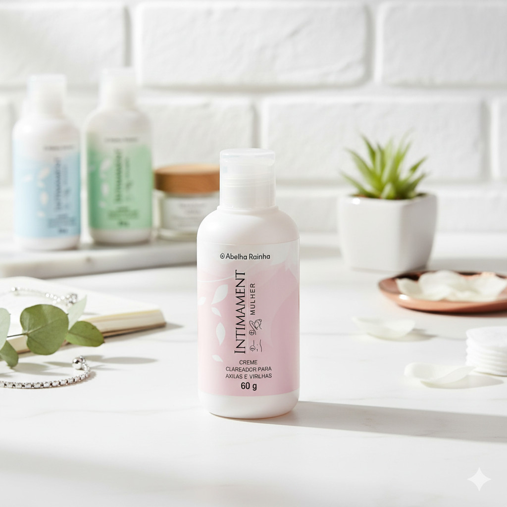 Creme Clareador Para Axilas e Virilhas Intimament 60g Abelha Rainha