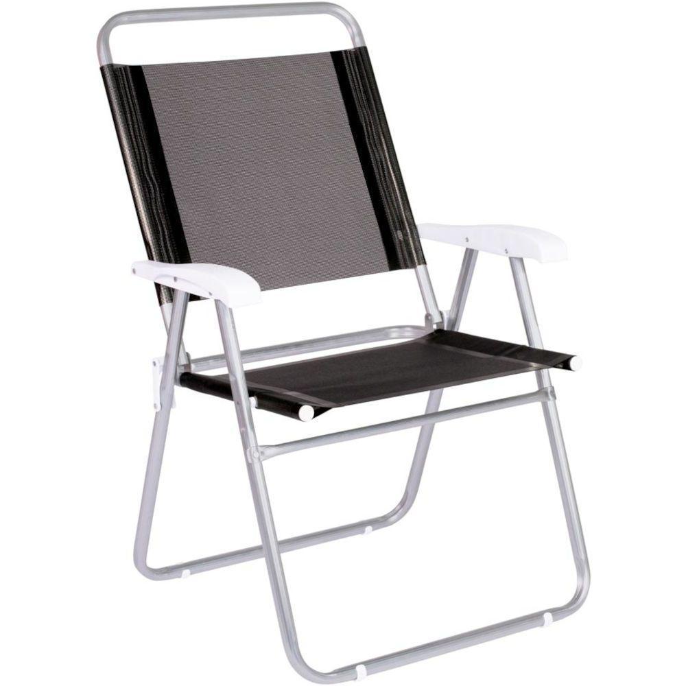 Cadeira de Alumínio MOR 2152 Master Plus Dobrável em Oferta na Shopee