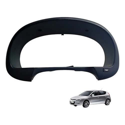 Moldura Painel Instrumentos Hyundai I30 2009 2010 2011 2012 - Preto