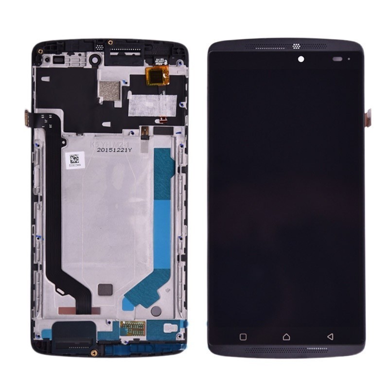(Entrega Rápida) Lenovo K4 Nota A7010 Display LCD Vibe Painel Digitador Da Tela De Toque - Entrega Flash