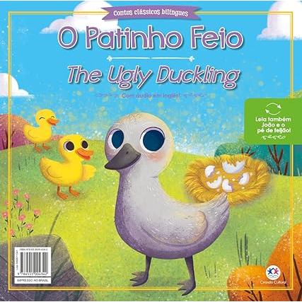 Contos Classicos Bilingues : O Patinho Feio / Joao e o Pe de Feijao - Ed. Ciranda Cultural ( p20 )