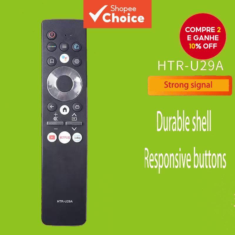 Controle De Voz TV Remoto Para Haier Smart Android LCD HTR-U29A LE43K6600SG Presente Do Feriado