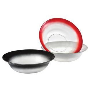 Bowl Tigela Vidro Wheaton Confetti 1,5L Saladeira Grande