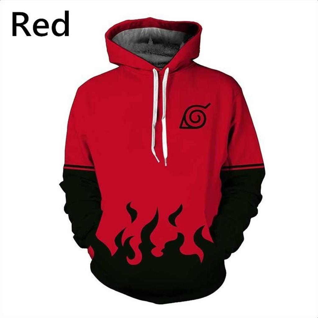 Moda Nova Chegada Naruto 3D Impressão Hoodie Moletom Cosplay Casaco Unisex Jaquetas Casuais