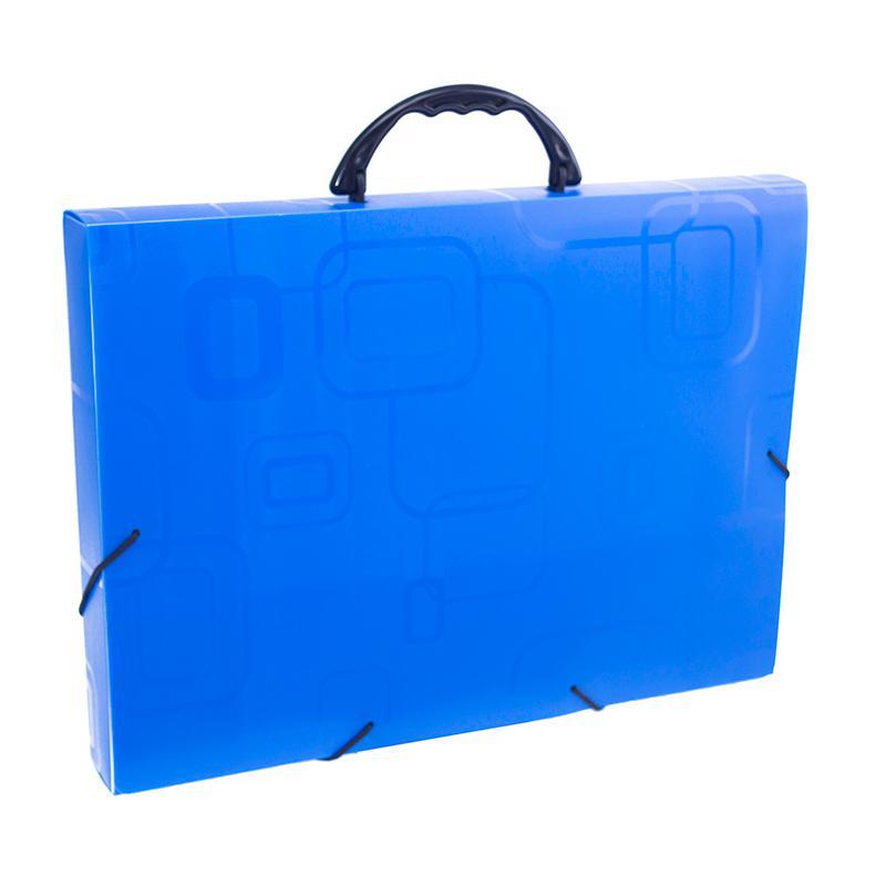 Maleta com alça Dellofine ofício azul 2152.C Dello