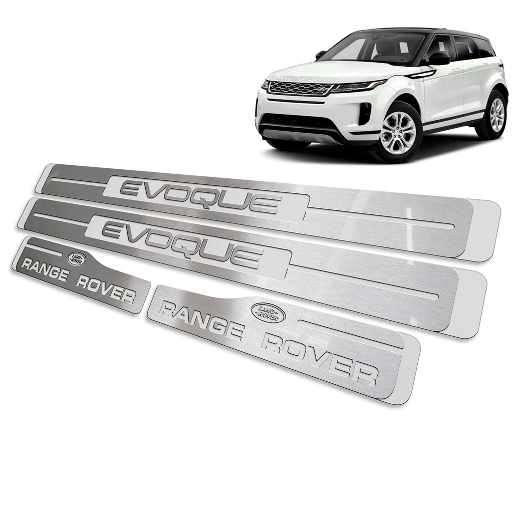 Soleira Range Rover Evoque 2012 até 2017 - Aço Inox Standard