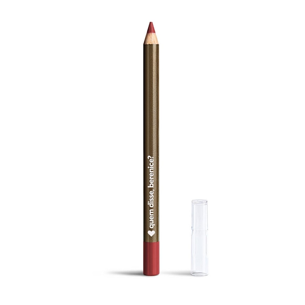 Quem disse, Berenice? Lápis Contorno Labial Vermelho Vermetis 1,1g em Oferta na Shopee