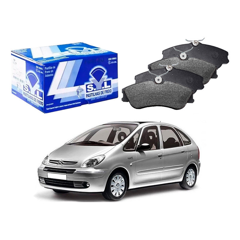 Pastilha Freio Dianteira, Xsara Picasso 1.6 2005 A 2012 em Oferta na Shopee