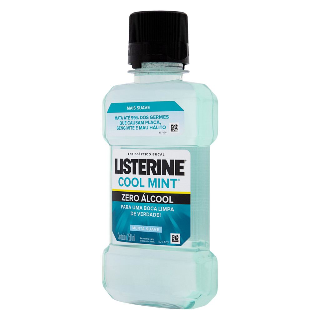 Antisséptico Bucal Listerine Cool Mint Zero Álcool 250ml