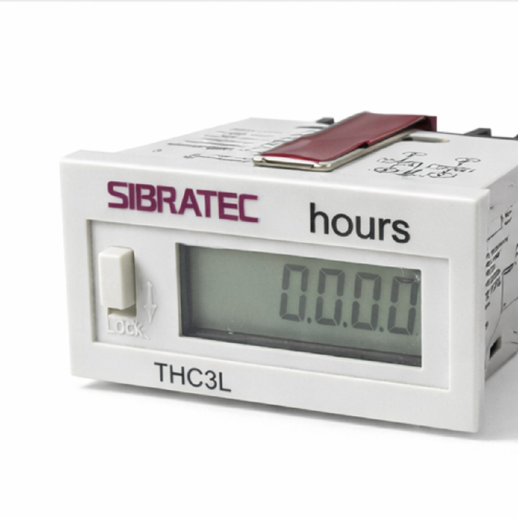 Horímetro Digital Thc3l 6 Dígitos Tipo Contato Seco