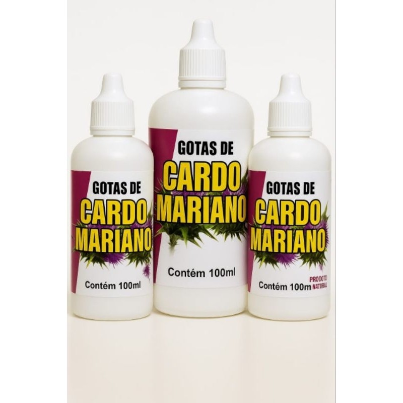 kit 3 un cardo mariano 100 ml em Oferta na Shopee