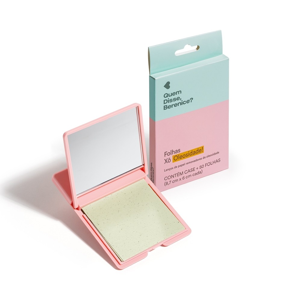 Xô Oleosidade Lenços Removedores Quem Disse, Berenice? 50 Folhas em Oferta na Shopee