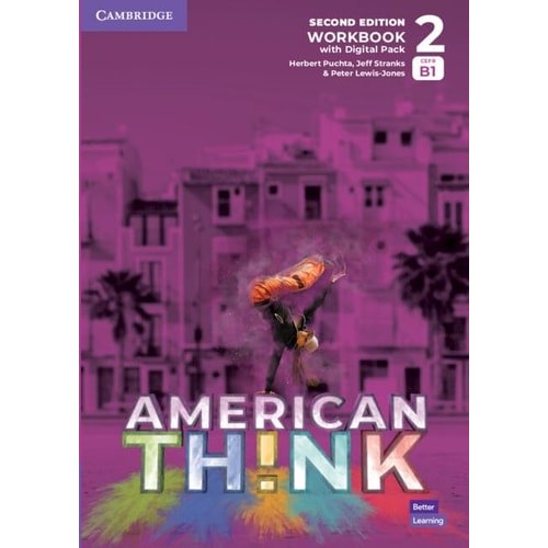 Livro American Think Level 2 Workbook With Digital Pack Cefr B1 de Herbert Puchta, Jeff Stranks, Peter Le... 7811107