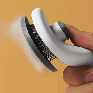 Pente para Cães e Gatos Cerdas de Metal Escova Pet Tira Pelos Prática em Oferta na Shopee