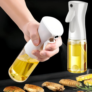 Kit 2 Spray Borrifador 200ML Azeite Vinagre Culinário Pulverizador Galheteiro em Vidro Para Cozinha em Oferta na Shopee