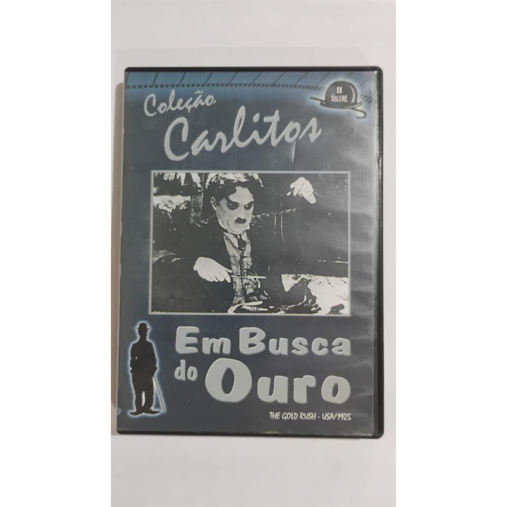 DVD EM BUSCA DO OURO - CHARLIE CHAPLIN editora