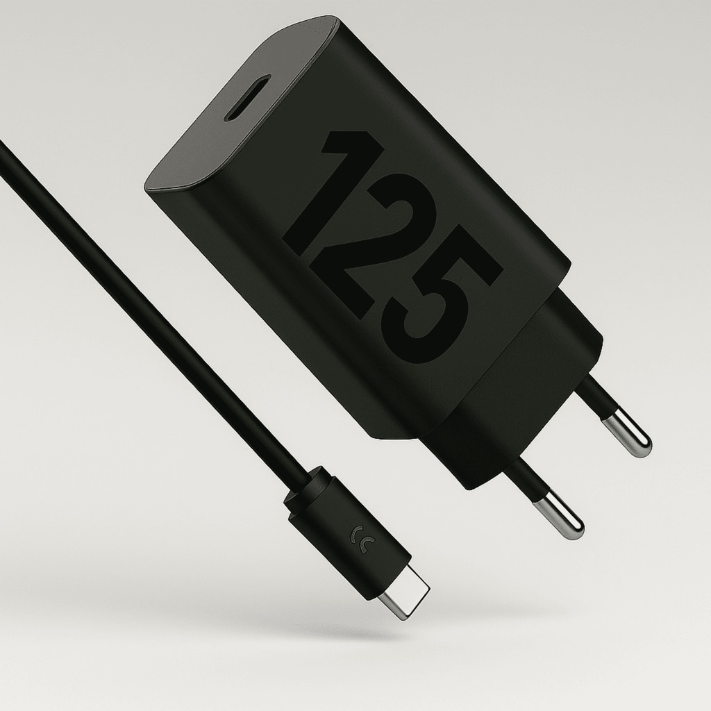 Carregador Para Celular Turbo Tipo C 125w Fonte + Cabo Original Universal 1 Fio Metro em Oferta na Shopee