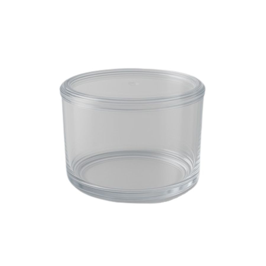 Caixa Acrílica Transparente Redonda - 10x10cm - 1 unidade - Rizzo