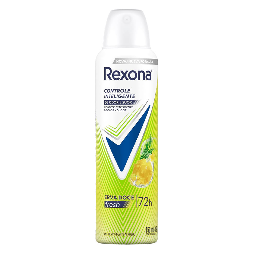 Desodorante Aerosol Rexona Erva Doce Feminino 150ml