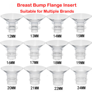 Inserção De Flange De 11 Mm ~ 24 Compatível Com De/28 Escudo De Bombas Tira Leite , Para Momcozy Medela Spectra Elvie St