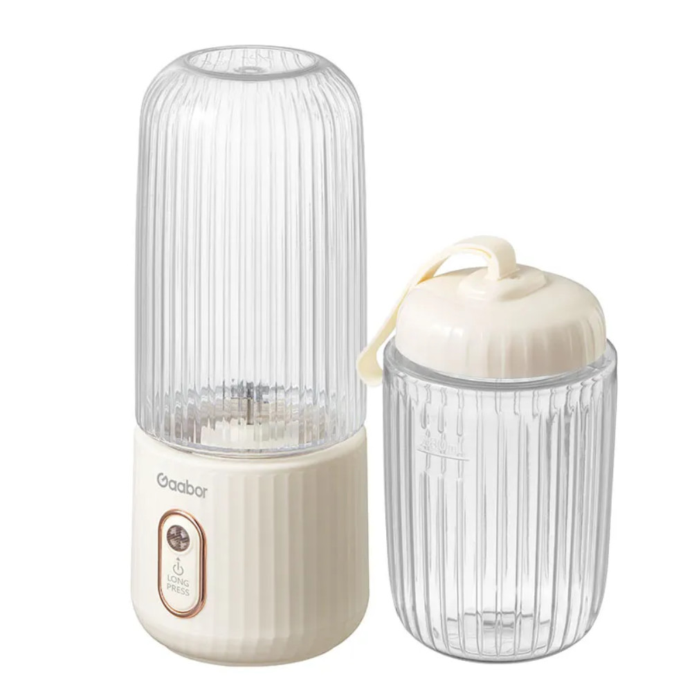Liquidificador Portátil Pocket USB Gaabor FP03T-WH01A Branco 2 Copos Inclusos Bateria Recarregável
