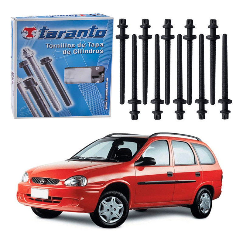 Jogo Parafuso Cabeçote Corsa Wagon 1.6 16v 1997 A 2002
