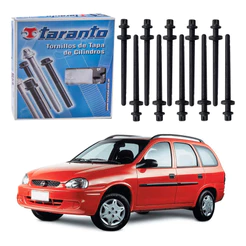 Jogo Parafuso Cabeçote Corsa Wagon 1.6 16v 1997 A 2002