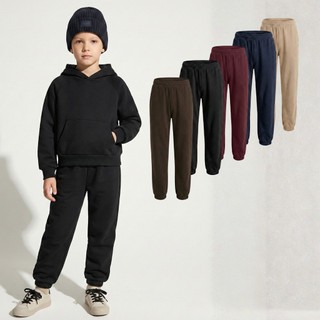 Calça Infantil Menino Moletom Grosso Quentinho Flanelado Tamanho 4 ao 14 Tecido Premium