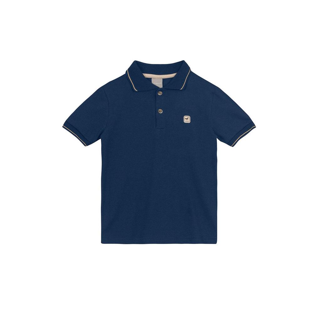 Camisa polo infantil menino em piquet Mundi em Oferta na Shopee