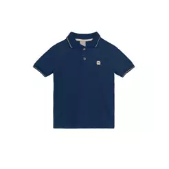 Camisa polo infantil menino em piquet Mundi
