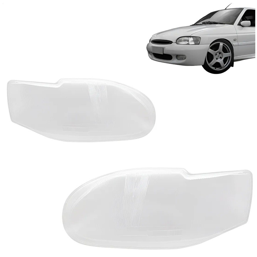 Lente Farol Escort 1997 1998 1999 2000 2001 Vidro