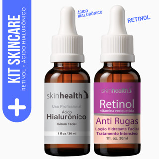 Retinol + Ácido Hialurônico Sérum Anti Rugas e Hidratante Facial 30ml + Colágeno e Renovação Celular em Oferta na Shopee