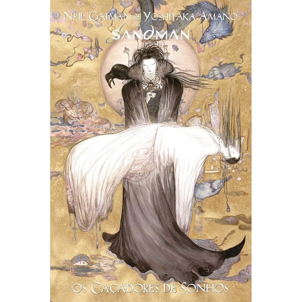 Sandman: Os caçadores de sonhos autor Neil Gaiman e Yoshitaka Amano