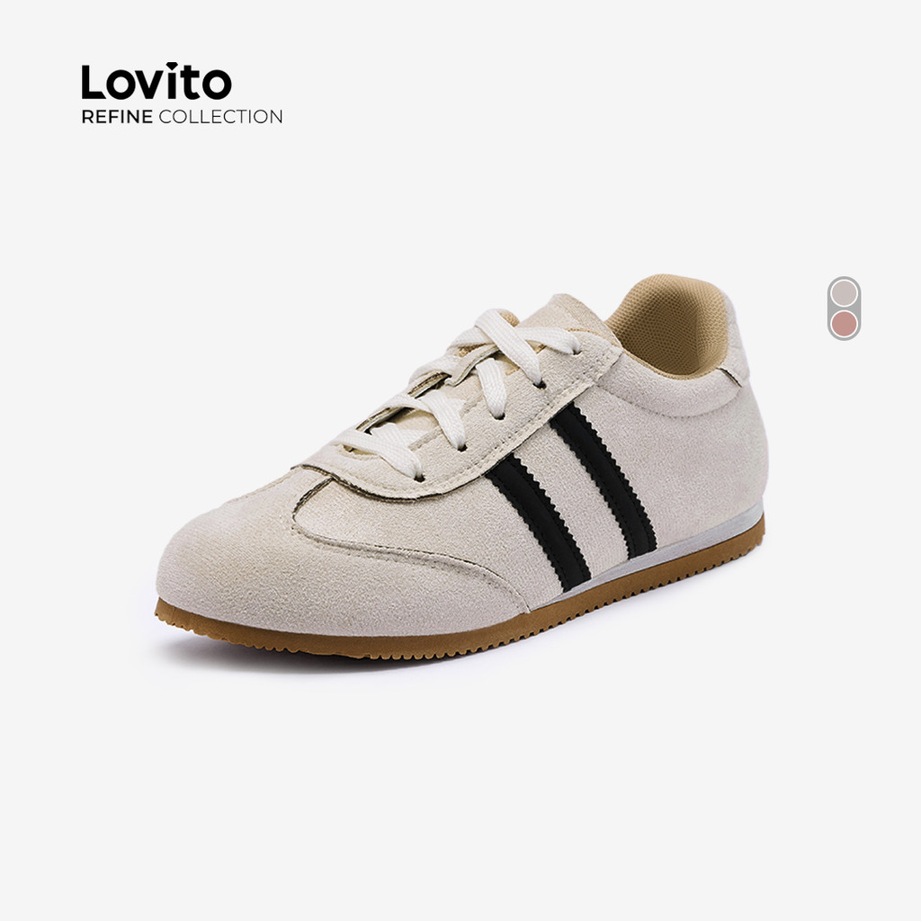 (Lovito Refine) Tênis Casuais Clássicos e Versáteis para mulheres LR20E051 em Oferta na Shopee
