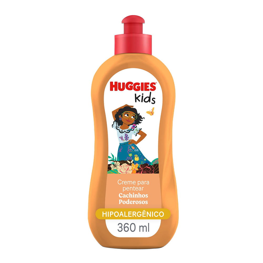 Creme para Pentear Huggies Kids Cachinhos Poderosos 360ml em Oferta na Shopee