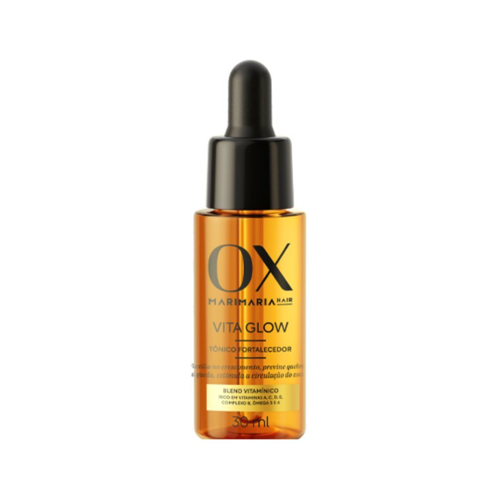 Tônico Fortalecedor  Ox Mari Maria Vita Glow 30ml em Oferta na Shopee