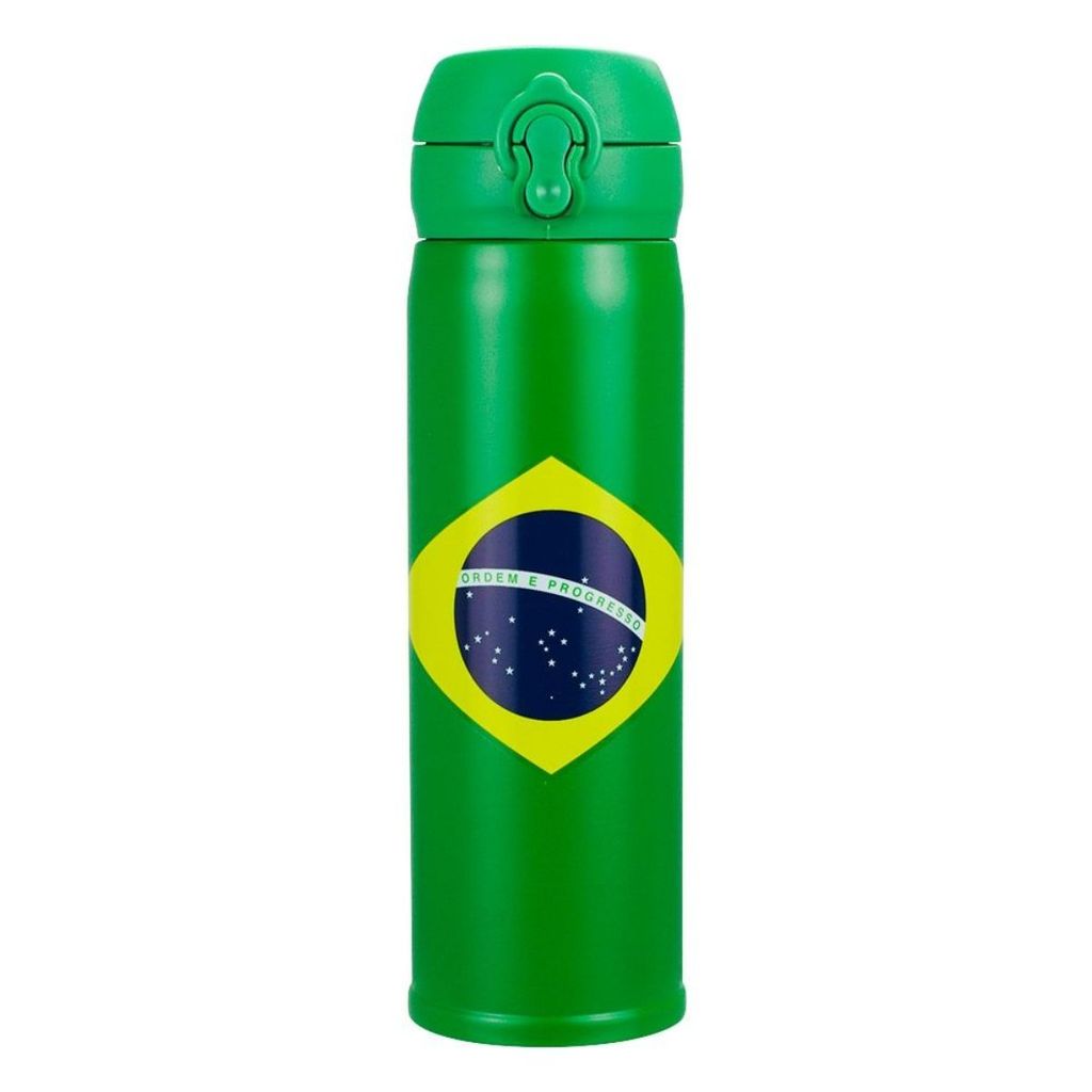 Garrafa Térmica Brasil Copa Do Mundo 420ml