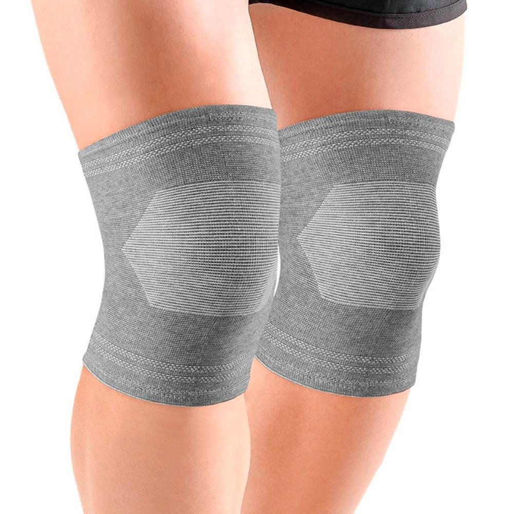 Joelheira Elástica Unissex Hidrolight Bamboo Cinza em Oferta na Shopee