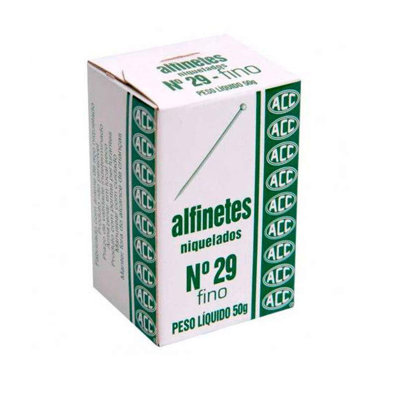 Alfinete NR 29 com 50g ACC Alfinete NR 29 com 50g ACC