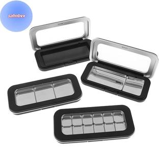 Empty Magnetic Makeup Palette 1/2/3/4/6/7/12 Grids Portable Refillable Cosmetic Case for Eyeshadow Blush Lipstick DIY