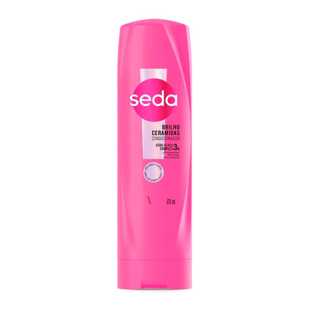Condicionador Seda Ceramidas Infusão Ativa Retinol e Colágeno 325ml em Oferta na Shopee
