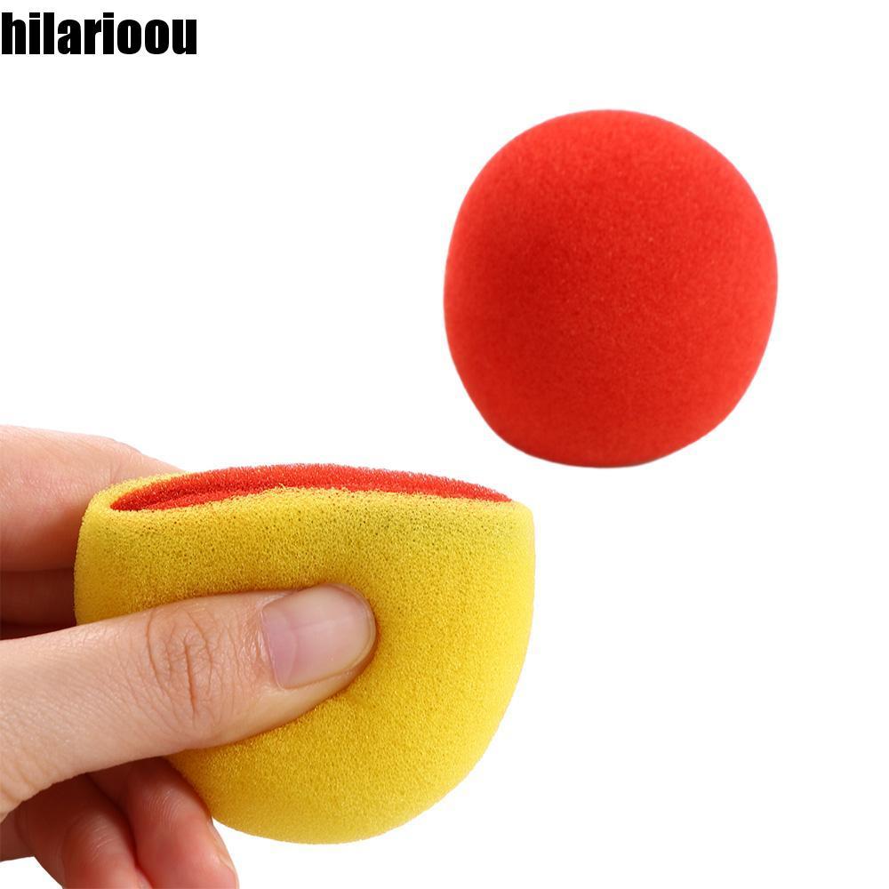 HILARIOOU Mudança De Cor Esponja Bola Close-Up Vermelha Truques De Mágica Ilusão Mágico Clássico